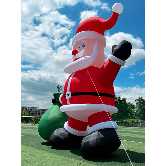 Connsann 26FT Inflatable Santa Claus with 680W Air Blower for Christmas